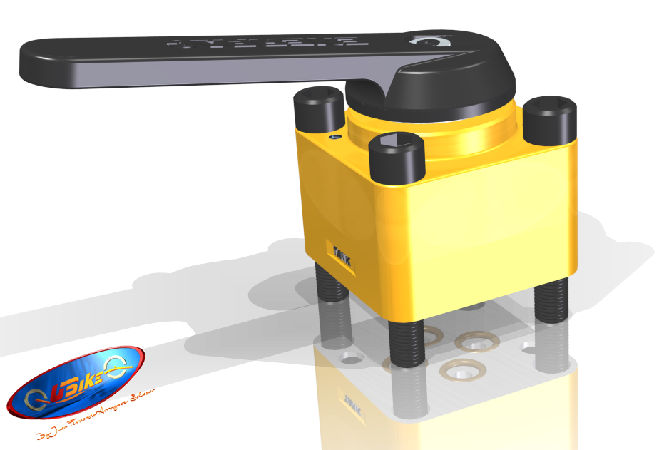 ENERPAC 10000 PSI阀门三维建模图纸 igs格式